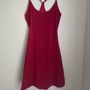 Outdoor Voices XS Exercise Dress Wine Color